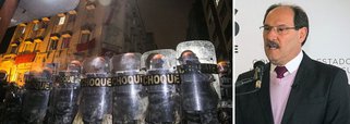 Acusados pelo governo Sartori de “exclusivo interesse ideológico e político”, os moradores da Ocupação Lanceiros Negros, de Porto Alegre, divulgaram nota em que afirmam que “política e ideológica é a decisão do Governador Sartori de orientar a atuação da Brigada Militar à repressão de famílias que buscam, simplesmente, uma moradia digna”; movimento também classifica como “política e ideológica” “a escolha do Governador José Ivo Sartori de agilizar o despejo das famílias, de um imóvel abandonado há mais de 10 anos, mas não providenciar a cobrança de 76 milhões de reais devidos pelo Grupo JBS, o qual, coincidentemente, doou mais de dois milhões e meio de reais à campanha do então candidato e hoje Governador”