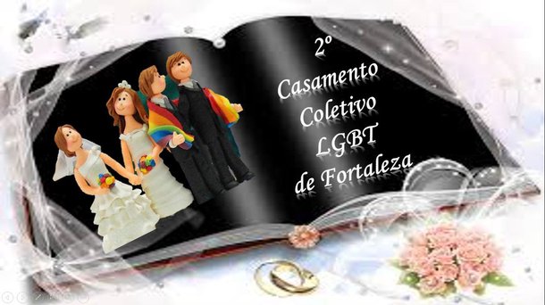 A Prefeitura de Fortaleza abriu as inscrições para o quarto casamento coletivo LGBT de Fortaleza. As inscrições vão até o dia 14 de agosto. A expectativa é que 30 casais participem da cerimônia, segundo a Coordenadoria da Diversidade Sexual. A cerimônia deve acontecer ainda neste segundo semestre de 2017
