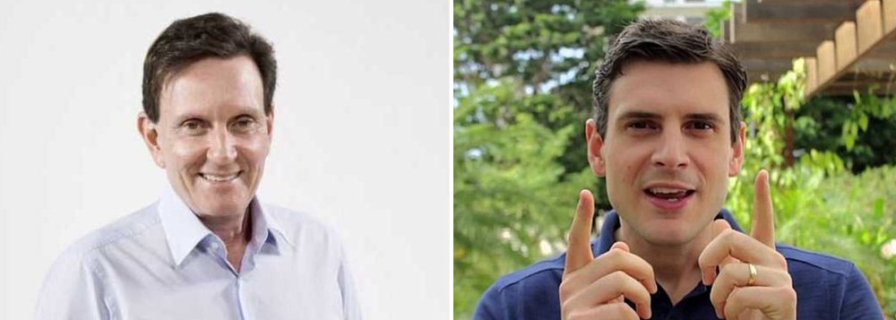 A Justiça do Rio de Janeiro fixou multa de R$ 5 mil para o prefeito da capital fluminense, Marcelo Crivella, e para seu filho, Marcelo Hodge Crivella, e de R$ 10 mil para o município, caso Hodge continue participando de eventos oficiais da prefeitura