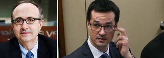 Jornalista Reinaldo Azevedo voltou a criticar o procurador Deltan Dallagnol; segundo Reinaldo, o coordenador da Lava Jato ingressou no Ministério Público Federal graças a uma decisão liminar que o isentou de cumprir a Lei Complementar 75/93, que exigia ao menos dois anos de formação; "Deltan Dallagnol, sempre tão buliçoso e falastrão, resolveu, desta feita, calar-se. Ao menos sobre o tema que lhe diz respeito", provocou o jornalista