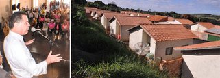 Ao celebrar convênios, inaugurar obras e entregar benefícios em Buriti Alegre, segundo município percorrido, pela caravana do programa Goiás na Frente, o governador Marconi Perillo assinou convênio para liberação de R$ 1 milhão para obras de infraestrutura; a Prefeitura de Buriti Alegre optou por usar o recurso para recapeamento urbano