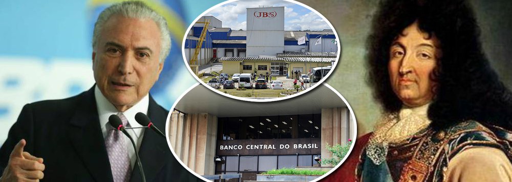 "Depois da destruição da CLT, que pretende retroceder 70 anos nos direitos dos trabalhadores, Temer tenta obrigar o país a retornar ao absolutismo do século XVII, cujo símbolo era Luís XIV, aquele do 'Estado sou eu'", escreve Paulo Moreira Leite, articulista do 247; "Numa medida provisória destinada a intimidar o setor financeiro, próximo alvo da Lava Jato, Temer amplia a capacidade de punição do Estado e cria dificuldades para quem quiser fazer acordos de delação premiada, que podem apontar ninhos de corrupção dentro do governo, onde não param de surgir aliados cada vez mais próximos do próprio presidente", afirma PML; jornalista lembra que, sob a ditadura militar, a perseguição a empresários que não estavam alinhados com o regime deixou uma memória vergonhosa