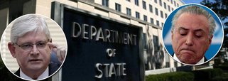 Jornalista Fernando Brito classificou como a "mais desavergonhada sabujice de membros do Estado brasileiro a um governo estrangeiro" a notícia de que a Procuradoria Geral da República se associou ao Departamento de Justiça do governo americano para gravar Michel Temer em sua viagem a Nova York, que acabou não se realizando; "O Ministério Público, a confirmar-se esta notícia, ultrapassou todos os limites de sua arrogância imperial. Não apenas julga-se um poder da Nação, o que não é, como passou a considerar-se o próprio Imperador do Brasil"