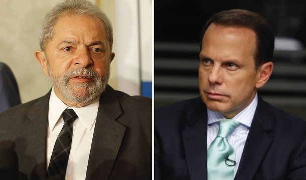 Prefeito de São Paulo, que postula a candidatura do PSDB à presidência da República, voltou a se manifestar contra a estratégia de parte da direita brasileira, que tenta garantir o poder no tapetão, impedindo que o ex-presidente Lula seja candidato em 2018, por meio de manobras judiciais; "o mito só termina na derrota eleitoral", disse Doria; "vamos derrotar o Lula nas urnas e depois colocar o senhor Luiz Inácio na prisão"; condenado sem provas na semana passada, Lula lidera todas as pesquisas e Doria não se manifesta sobre Michel Temer, tido como corrupto por 80% dos brasileiros, nem Aécio Neves, campeão de inquéritos na Lava Jato