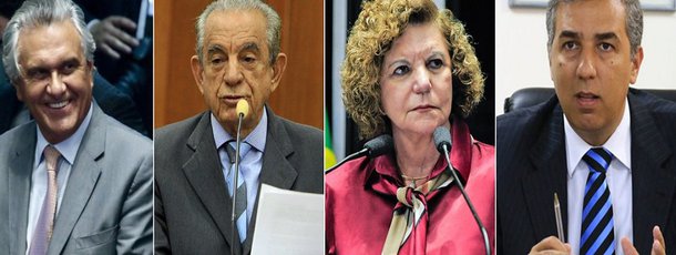 Quando se avalia a atuação dos pré-candidatos ao governo de Goiás nas redes sociais, o senador Ronaldo Caiado (DEM) lidera com folga; Caiado é o primeiro no ranking elaborado pela empresa Eureka Comunicação, que avaliou Twitter e Facebook dos pré-candidatos entre 20 de abril e 20 de maio; prefeito Iris Rezende, senadora Lúcia Vânia e o vice-governador José Eliton aparecem na sequência; uesito Influência leva em conta três fatores: Interações (curtidas, comentários, compartilhamentos, retweets), Alcance (número de seguidores e fãs divididos pelo número de interações e engajamento durante o período analisado) e Engajamento (regularidade das postagens dividida pelo número de interações durante o período analisado)
