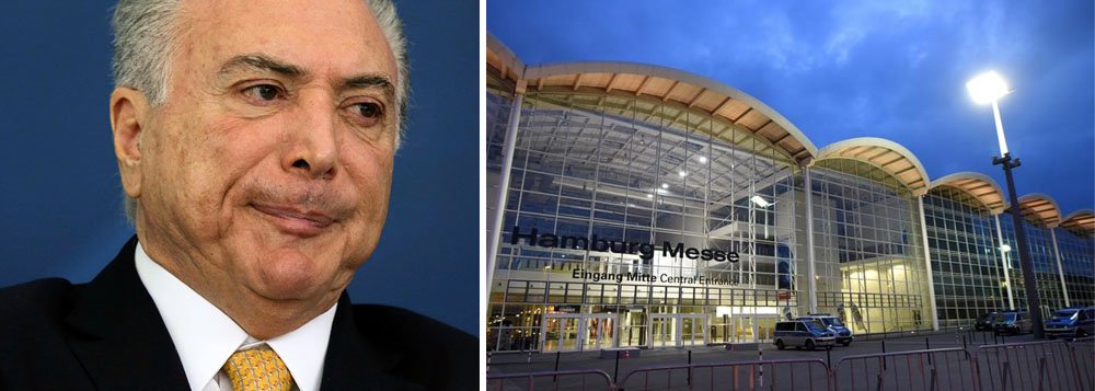 Michel Temer (PMDB) não consta no programa de imprensa distribuído a jornalistas na véspera do G20, nesta quinta-feira (6). Em seu lugar, aparece o ministro da Fazenda Henrique Meirelles; Temer também não terá encontro com Angela Merkel, anfitriã do evento