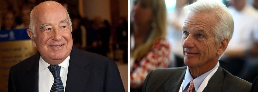 Desgoverno Temer faz mais ricos do Brasil terem prejuízo histórico; somente os donos desses bilionários sofreram queda de R$ 2,7 bilhões em investimentos em apenas três dias; o bilionário Joseph Safra, fundador do Banco Safra, sofreu a maior perda, de mais de US$ 1 bilhão; Jorge Paulo Lemann, a pessoa mais rica do Brasil, perdeu R$ 930 milhões; somente o 3G, fundo de investimentos no qual Lemann é sócio, perdeu R$ 1,8 bilhões em três dias