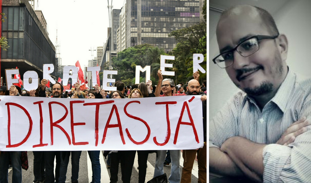 O sociólogo Celso Rocha de Barros, em sua coluna nesta segunda, defendeu a realização de eleições diretas no caso, cada vez mais provável, da queda de Michel Temer; "O que eu gostaria que acontecesse? Que se encontrasse uma saída constitucional para realizar eleições diretas. Que seguíssemos a sugestão de Clovis Rossi na semana passada: eleições com uma concertação nacional que garanta que o governo eleito aplique um programa minimamente consensual"