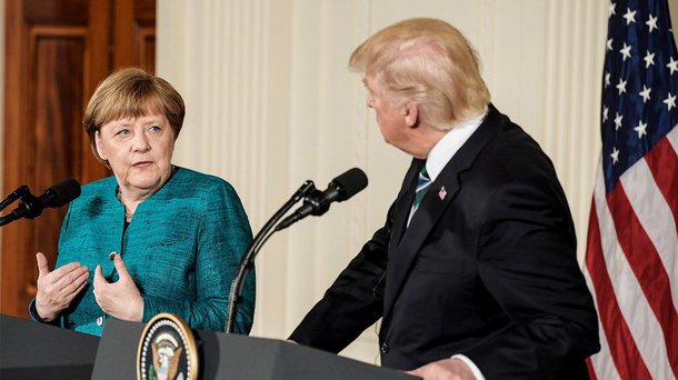 A próxima reunião do G-20, de acordo com Angela Merkel, será dominada pelas pautas do aquecimento global, comércio internacional e imigração; no entanto, a postura combativa dos EUA em relação a esses tópicos representa um real bloqueio ao avanço do projeto europeu; tendo em vista tais circunstâncias, a conferência servirá mais para tratar de assuntos menores entre as potências. 