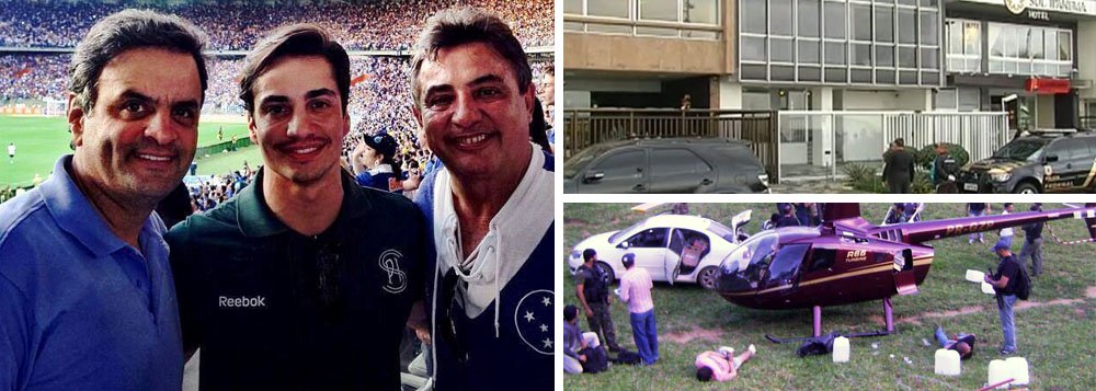 A delação bomba do empresário Joesley Batista, que atinge diretamente o senador Aécio Neves (PSDB-MG), pode explicar um caso antigo envolvendo o tucano, envolto em mistério; os R$ 2 milhões em propina que Joesley disse ter gravado Aécio lhe pedindo foram rastreados pela Polícia Federal, que descobriu um depósito a uma empresa que pertence a Gustavo Perrella, dono do helicóptero apreendido em novembro de 2013 com 455 kg de cocaína no Espírito Santo; ele é filho do senador Zezé Perrella (PSDB-MG), aliado de Aécio (foto), e secretário de Futebol no Ministério do Esporte do governo Temer; o político foi inocentado no caso do helicoca