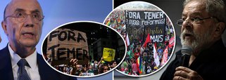 "A direita promove um programa desastroso no governo e a esquerda se reagrupou na resistência ao governo golpista e neoliberal, unindo movimentos sociais, partidos, personalidades, forças culturais, todos juntos na oposição", afirma o colunista do 247, Emir Sader; "O golpe favorece a tomada de consciência de amplos setores da população em relação a quem representa o que, ao que a direita tem a propor ao país e o que a esquerda representa. A direita deu o golpe, quer novas eleições indiretas, a manutenção do pacote neoliberal do Meirelles. A esquerda luta por eleições diretas, pela retomada do modelo de desenvolvimento com distribuição de renda, pelo resgate da politica externa de soberania"