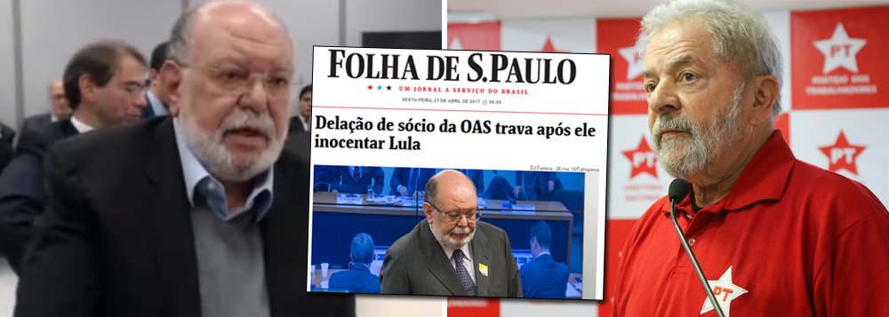 Considerada a "bala de prata" contra Luiz Inácio Lula da Silva, que seria eleito mais uma vez para comandar o País se as eleições fossem hoje, a delação do empresário Léo Pinheiro, ex-presidente da OAS, só foi aceita depois que ele decidiu mudar sua versão para incriminar o ex-presidente; em junho do ano passado, a delação "travou" depois que ele inocentou Lula, segundo apontou reportagem da Folha; também no ano passado, em agosto, a delação foi suspensa quando vazaram trechos que incriminaram o senador Aécio Neves (PSDB-MG), e não Lula; relembre os dois casos