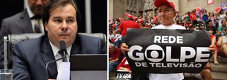 "Rodrigo Maia gastou cinco horas de seu dia em reunião com o lobista da Globo em Brasília, Paulo Tonet acompanhado do que parece ser o seu estado maior: os deputados Heráclito Fortes e Benito Gama, o senador Fernando Bezerra Coelho e mais dois deputados não identificados", diz o colunista Alex Solnik; "A Globo inovou; agora exige sabatinar não o ministro, mas o presidente da República. É isso aí: quem não tem voto, como Temer e Maia, não sobrevive sem o voto da Globo"