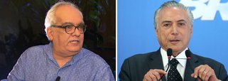 "Que tipo de coisa ele anda falando que não quer que seja de conhecimento público?", questiona o jornalista; "A única razão para Temer precisar de um misturador de vozes é não confiar em si mesmo. E, se ele não confia em si mesmo, como fazer com que o contribuinte confie?", pergunta ainda