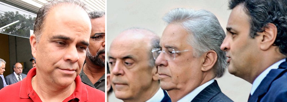 Depois de anos oferecendo delações, o publicitário Marcos Valério"cita" Lula e acordo com é aceito pelo Ministério Público. Mas o que deve mesmo acontecer é ele entregar Ricardo Sérgio de Oliveira, o "homem forte" de FHC e caixa de campanhas de vários tucanos, como FHC, José Serra e Aécio Neves