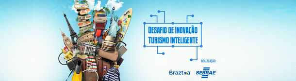 As startups da região Sul têm até dia 21 (sexta-feira) para inscreverem projetos, ideias e soluções inovadoras no Desafio de Inovação Turismo Inteligente, promovido pelo Sebrae e a Braztoa (Associação Brasileira de Operadores Turísticos); trata-se de uma competição que abre oportunidade para empreendedores apresentarem propostas com real potencial de comercialização; a etapa da região Sul será realizada em Curitiba (PR), no dia 27/07, e vai classificar startups para a final do desafio, em setembro, em São Paulo; as inscrições podem ser feitas pelo o site da Braztoa