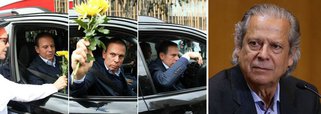 Na iminência de deixar o Complexo Médico Penal de Pinhais, em Curitiba, o ex-ministro José Dirceu irá se deparar com a cobrança de uma multa no valor de R$ 3,4 mil pela má conservação da calçada onde está localizada a empresa JD Consultoria, de propriedade do ex-ministro; a multa é cobrada pela Prefeitura de São Paulo, cujo comando é do prefeito João Doria, que neste final de semana jogou no chão, em via pública, flores que recebeu de duas pessoas em protesto contra os "mortos nas marginais" depois da mudança do limite de velocidade; detalhe: Dirceu está preso preventivamente há quase dois anos