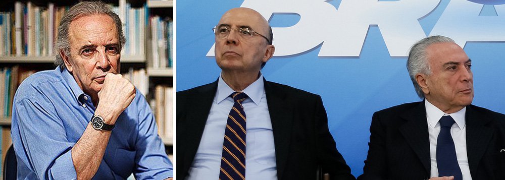 "Iniciada antes das eleições de 2014, a disputa pela Presidência em 2018 volta a ser predominante no processo político. Já bem notada, a contrariedade mútua de Michel Temer e Henrique Meirelles não decorre da aparente divergência de concepções econômicas entre o ministro da Fazenda e o grupo do Planalto. O jogo é apenas de política, enquanto o país se desconstrói sob a propaganda de que 'a recuperação começou'", escreve Janio de Freitas