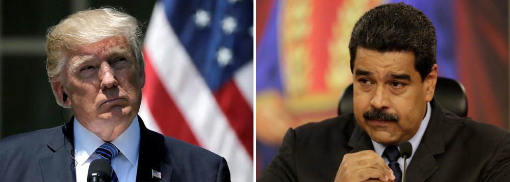 O presidente dos EUA comemorou o resultado do plebiscito convocado pela oposição venezuelana e ameaça intervir na Venezuela se o presidente Nicolás Maduro não respeitar o resultado da consulta; Trump definiu Maduro como "mau líder que sonha em ser um ditador"
