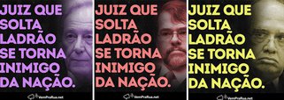 A página de Facebook vemprarua, que é ligada ao PSDB e ajudou a articular o golpe de 2016, passou a estimular ataques fascistas contra os três ministros do Supremo Tribunal Federal que votaram pela liberdade de José Dirceu; nesta quarta-feira, Gilmar Mendes, Dias Toffoli e Ricardo Lewandowski foram alvo de postagens com a seguinte chamada: "Juiz que solta ladrão se torna inimigo da nação"; no entanto, o ordenamento jurídico brasileiro prevê que qualquer cidadão tem o direito de responder em liberdade, até condenação em segunda instância; curiosamente, Gilmar foi tratado como herói quando impediu a posse do ex-presidente Lula como chefe da Casa Civil da presidente Dilma Rousseff – o que poderia ter impedido o golpe de 2016