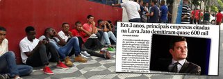 "Quer-se combater a corrupção para permitir que haja mais recursos para investimentos e serviços público e, ao fazê-lo, destroem-se os investimentos e serviços públicos. E eleva-se acima do milhão – ou milhões, com suas família – o drama dos que passam a viver na miséria e no desespero. Ou o objetivo - que nós, na nossa simplicidade, não conseguimos alcançar – é exatamente este?", questiona o jornalista Fernando Brito, do Tijolaço, ao comentar notícias de que as empresas alvo da Lava Jato já demitiram cerca de 600 mil trabalhadores 