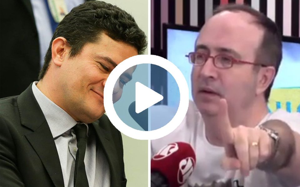 Jornalista Reinaldo Azevedo descascou nesta quinta-feira, 11, em críticas o juiz Sérgio Moro pela condução do depoimento do ex-presidente Lula nessa quarta-feria, 10, em Curitiba; durante participação no programa Pânico, da Jovem Pan, Reinaldo disse que Moro desrespeitou o processo legal e acabou “ajudando Lula” ao usar dois inquéritos no depoimento; "O Sérgio Moro, sabe o que ele é? Ele é viciado em si mesmo. É o solipsismo em português. Ele é viciado nos próprios critérios", afirmou o jornalista; assista acima; para Reinaldo, nem Moro esmagou Lula nem o inverso; "Mas só um feriu a lei ontem"
 
