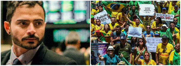Repórter na empresa The Intercept Brasil, George Marques afirmou que os membros do Movimento Brasil Livre (MBL) "vendiam-se como apolíticos"; "Hoje atuam como braço-armado na defesa do governo Temer e de suas pautas 'reformistas'. Inclusive, na Folha consta que o movimento quer lançar uma dezena de candidatos a deputado federal em 2018"