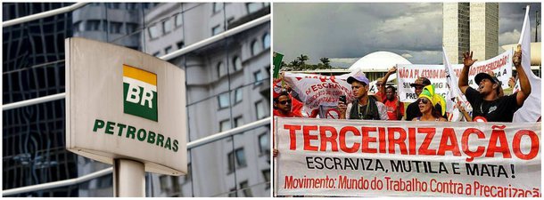 "Na última semana, no dia 31 de março, quando as centrais sindicais protestavam contra a lei que amplia sem restrições a terceirização para todas as atividades e setores econômicos do país, mais dois trabalhadores terceirizados da Petrobrás morreram em um acidente na Bahia", informa a Federação Única dos Petroleiros, que ressalta que "a relação direta entre terceirização e precarização se revela na pior das consequências deste processo: a morte por acidentes de trabalho"; os dois eram funcionários da empresa Relimp, de acordo com a FUP