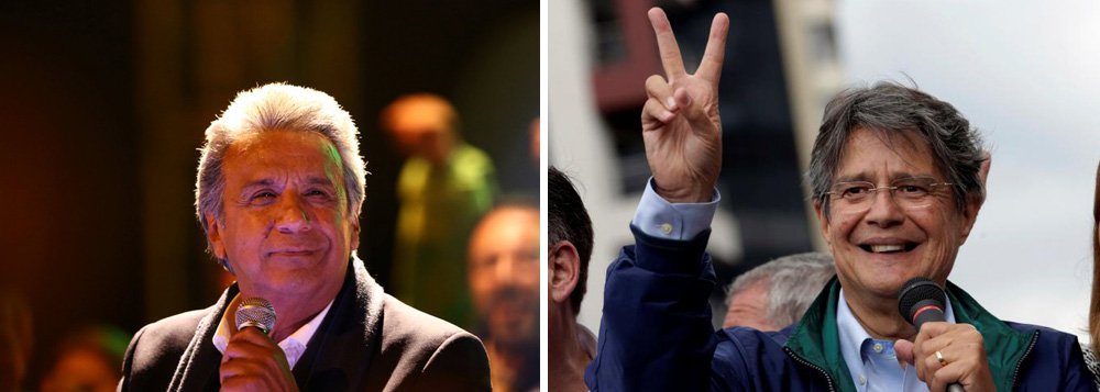 Os centros eleitorais do Equador abriram suas portas neste domingo (2) para receber os votos dos cidadãos que elegerão nas urnas o sucessor do presidente Rafael Correa; total de 12,8 milhões de eleitores escolherão entre o candidato governista Lenín Moreno, da Aliança País (AP, esquerda) e o opositor Guillermo Lasso, do Movimento Criando Oportunidades (CREO, centro-direita); está previsto que o Conselho Nacional Eleitoral (CNE) divulgue às 20h (22h, em Brasília) os primeiros resultados oficiais