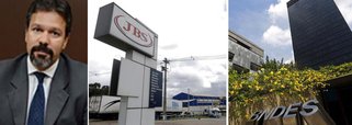 Funcionários do Banco Nacional de Desenvolvimento Econômico e Social (BNDES) fizeram nesta sexta-feira 12 um ato de solidariedade aos colegas conduzidos coercitivamente pela Polícia Federal (PF) para prestarem depoimento na Operação Bullish, que investiga supostas irregularidades em aportes de R$ 8,1 bilhões da BNDES Participações (BNDESPar) ao grupo JBS; os funcionários criticam o uso da condução coercitiva, quando a pessoa é levada para prestar depoimento; aportes do BNDES permitiram que a JBS se tornasse a maior empresa de proteína animal do mundo e que o BNDES tivesse lucro com a venda das ações; juiz que determinou as coercitivas é Ricardo Leite, o mesmo que mandou fechar o Instituto Lula, numa decisão amplamente contestada nos meios jurídicos