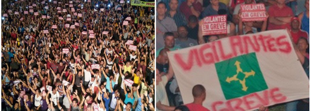 O Tribunal Regional do Trabalho da 10° região determinou a volta imediata ao trabalho dos vigilantes, em greve; a medida vale para serviços prestados em hospitais e bancos; em caso de descumprimento, a multa de R$ 100 mil por dia