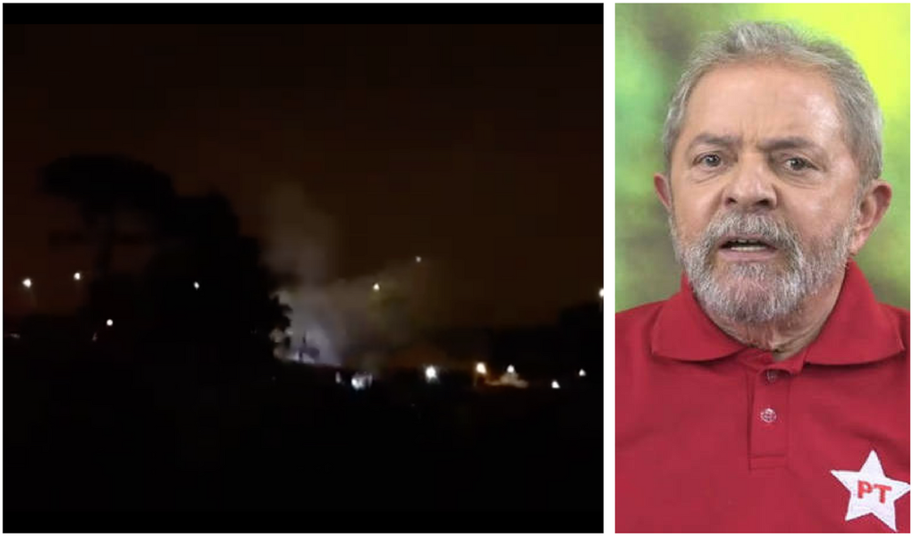 Um acampamento dos MST em apoio ao ex-presidente Luiz Inácio Lula da Silva foi covardemente atacado na madrugada desta quarta-feira (10) em Curitiba; os agressores lançaram dezenas de morteiros, que atingiram as barracas e os manifestantes; pelo menos um acampado sofreu queimaduras no braço, nas costas e ferimentos no ouvido; o vídeo e o relato são dos Jornalistas Livres