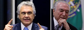 "Diante da gravidade do quadro e com a responsabilidade de não deixarmos o Brasil mergulhar no imponderável, só nos resta a renúncia do presidente Michel Temer e a mudança na Constituição. É preciso aprovar a antecipação das eleições presidencial e do Congresso Nacional", diz o senador Ronaldo Caiado (DEM-GO)