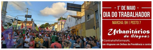 Para o Dia do Trabalhador está prevista uma caminhada, com concentração a partir das 9 horas, no Posto 7