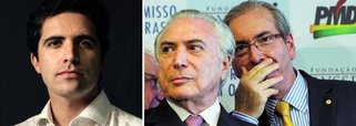 Colunista Bernardo Mello Franco avaliou neste domingo, 21, que além de destituído do Planalto, Michel Temer pode ser preso, após as revelações do empresário Joesley Batista, dono da JBS; ele lembra a citação de Joesley, que diz que Michel Temer, Eduardo Cunha e o empresário Lúcio Funaro acreditavam que ele era "!obrigado a sustentá-los"; "Os três personagens citados no início da coluna foram obrigados a se separar. Hoje Cunha está preso na região metropolitana de Curitiba. Funaro foi recolhido a uma cela da Papuda, em Brasília. Temer é investigado no STF por suspeita de corrupção, organização criminosa (antigo crime de quadrilha) e obstrução da Justiça. No fim da semana, ainda podia ser encontrado no Palácio do Planalto"