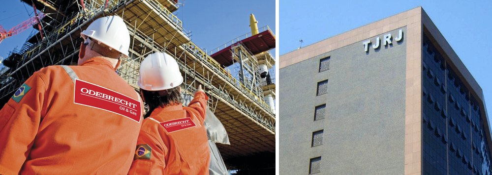 A empresa Odebrecht Óleo e Gás (OOG), do grupo Odebrecht, protocolou TJ-RJ pedido de recuperação extrajudicial; segundo comunicado da companhia, a medida é resultado de acordo fechado com um grupo de credores para reestruturar a dívida financeira da OOG, avaliada em cerca de US$ 5 bilhões; o grupo representa mais de 60% do valor total das dívidas reestruturadas