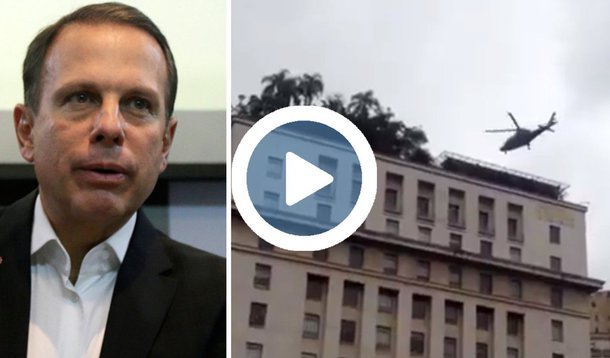 Prefeito de São Paulo, que chamou de "vagabundos" e "preguiçosos" os trabalhadores que acordam às 5h, mas decidem lutar por seus direitos retirados em reformas do governo Temer, disse mais cedo que chegaria para trabalhar sem problemas porque os manifestantes "acordam tarde"; no entanto, o motivo foi outro: ele chegou de helicóptero, enquanto obrigou os servidores da Prefeitura a irem mesmo com a cidade sem ônibus, trens e metrô