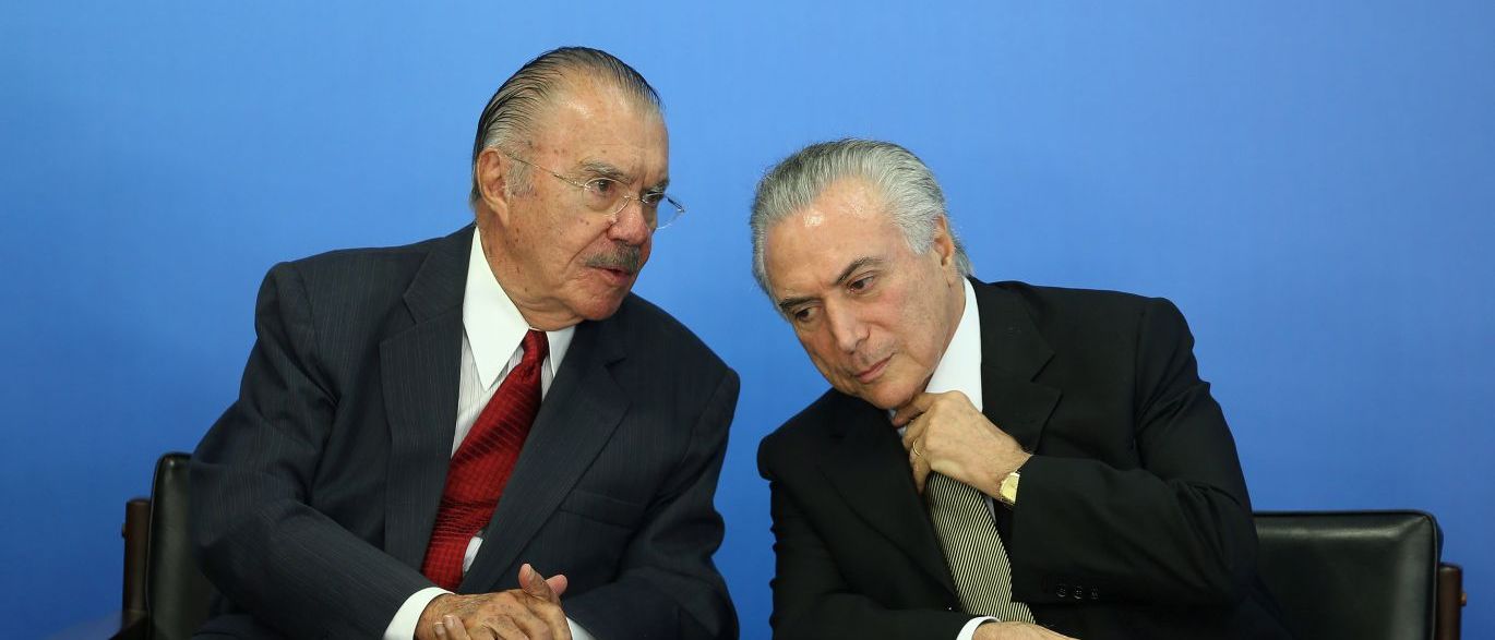 José Sarney e Michel Temer