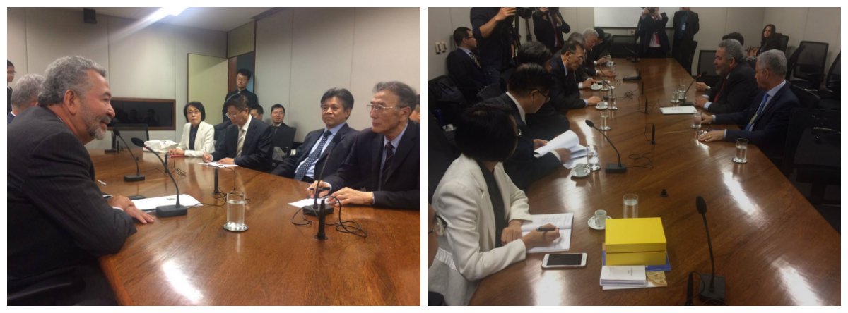 O presidente da Comissão de Direitos Humanos e Minorias da Câmara dos Deputados, recebeu a visita de uma delegação da República Popular da China, liderada por seu vice-presidente do Comitê Permanente da Assembleia Popular Nacional, equivalente ao parlamento brasileiro, Qiangba Puncog; enquanto o parlamentar chinês falou sobre os esforços do governo em construir em um política de Direitos Humanos, Paulão revelou que o Brasil vive um momento delicado no que se refere ao tema