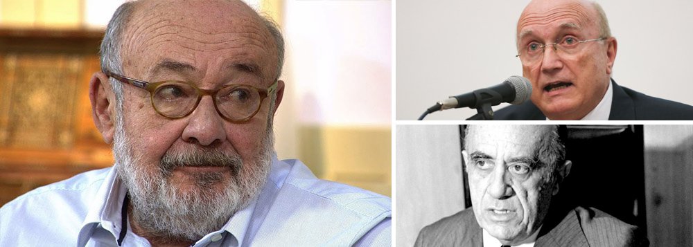 Jornalista Ricardo Kotscho lembra que Osmar Serraglio, após o ataque a indígenas no Maranhão, divulgou nota informando que estava 'averiguando o ocorrido envolvendo pequenos agricultores e supostos indígenas'; "Em seus 55 dias à frente do Ministério da Justiça, ele já recebeu em audiência 82 representantes da Frente Parlamentar da Agropecuária formada pela bancada ruralista - e nenhum dos povos indígenas"; para Kotscho, o ministro Osmar Serraglio está se revelando uma versão piorada do ex-ministro da Justiça da ditadura militar Armando Falcão; "Falcão pelo menos disfarçava suas preferências e a ira contra movimentos sociais, era mais sutil e refinado, quem diria"