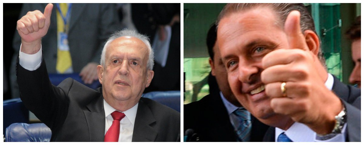Deputado federal Jarbas Vasconcelos (PMDB-PE) e ex-governador de Pernambuco Eduardo Campos (PSB)  .2