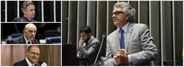 O senador Ronaldo Caiado (DEM-GO), que sonha em disputar a presidência da República pelo DEM, fez um movimento importante que o coloca numa posição melhor do que a dos caciques tucanos, que também pensam em ser candidatos em 2018; como 78% dos brasileiros querem a cassação do mandato de Michel Temer e 90% defendem eleições diretas para escolher o novo presidente, segundo pesquisa Vox Populi, Caiado se alinhou aos anseios populares, enquanto políticos como Aécio Neves, José Serra e Geraldo Alckmin afundam no abraço de afogados que deram em Temer