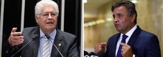 O senador Roberto Requião (PMDB-PR) reforçou a sua posição favorável ao afastamento do senador Aécio Neves (PSDB-MG), flagrado em vídeo pedindo propina de R$ 2 milhões à JBS; "Na minha opinião o STF 'lenhou' prerrogativas constitucionais. Mas o senado para não se desmoralizar deve agora oferecer apoio ao afastamento", disse Requião em sua conta no Twitter
 