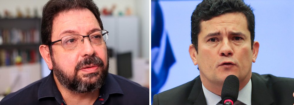 Eduardo Guimarães, do Blog da Cidadania, diz ter ficado "indignado" com a entrevista do juiz Sergio Moro à Globo, em que ele diz que expõe seus alvos na mídia porque seriam todos "poderosos" e só expondo-os "INDEPENDENTEMENTE DE TEREM CULPA" pode combatê-los; "Sou uma das vítimas inocentes desse juiz e lembro a ele que juiz não é polícia ou promotor. Julga culpa e inocência. E nos autos, não na mídia", rebate o blogueiro, que divulgou um vídeo com a resposta; assista