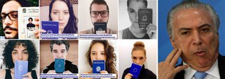 Nas redes sociais, os atores Alinne Moraes, Paulo Betti, Tata Werneck, Suzy Rêgo, Herson Capri, entre outros, publicaram fotos com suas carteiras de trabalho e usaram as hasthags #somoscontraareformatrabalhista e #nãodecidampornósporquetemosvoz, em protesto contra as medidas do governo Temer que retiram direitos dos trabalhadores, e que são apoiadas pela própria TV Globo; "O trabalhador merece respeito! Afinal, é ele que faz o país andar!", postou Nathalia Dill; "Sem ouvir todos os lados interessados não geraremos os empregos com a dignidade necessária", lembrou Taís Araújo