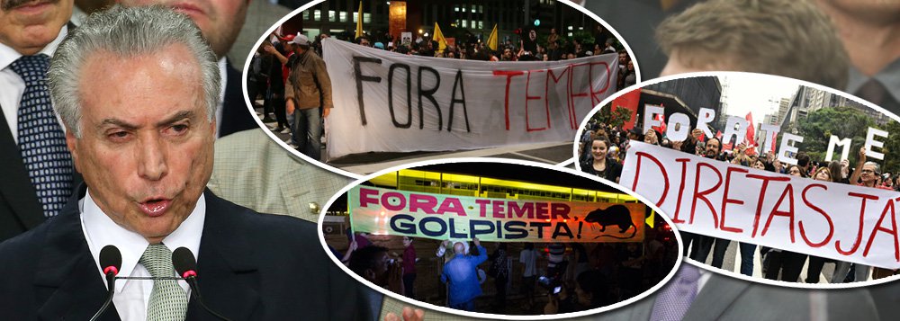 "Que condições foram possíveis para que um personagem tao medíocre como Temer fosse guindado à presidência do Brasil?", questiona o sociólogo e cientista político Emir Sader; para ele, "as acusações de corrupção comprovadas o tornaram um personagem mediocremente inútil. Ele cai sem pena nem glória e o país fica entregue a uma situação caótica do ponto de vista político e institucional e de desagregação do ponto de vista econômico e social"; "Abre-se o pós-Temer, que a direita pretende que não seja o pós-golpe. A disputa sobre essas alternativas se torna mais aberta e a esquerda intervém firmemente pelas eleições diretas e a retomada da democracia, depois do triste interregno golpista de Temer, o medíocre e breve", afirma o colunista