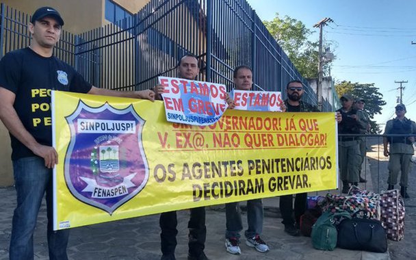 São 15 unidades prisionais do Piauí que ficam com algumas atividades suspensas devido a greve da categoria; os trabalhadores reivindicam o reajuste salarial e melhores condições de trabalho; relato do Piauí Hoje
 