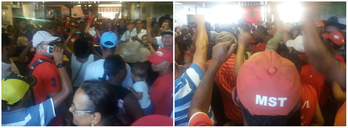 O MST ocupa a sede nacional do Instituto Nacional de Colonização e Reforma Agrária (Incra), em Brasília-DF; cerca de 800 militantes do Distrito Federal, Minas Gerais e Goiás reivindicam uma agenda com o presidente nacional  do Incra e dos governos dos estados e DF em torno dos temas dos assentamentos e acampamentos
 