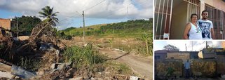 Os moradores das áreas ribeirinhas das cidades atingidas pelas chuvas em Pernambuco alegam que a dsitãncia das novas moradias e o baixo valor das indenizações são entraves para que deixem as áreas de risco; poder público alega falta de recursos para não pagar as indenizações ou que não pode obrigar que os moradores deixem o local à força