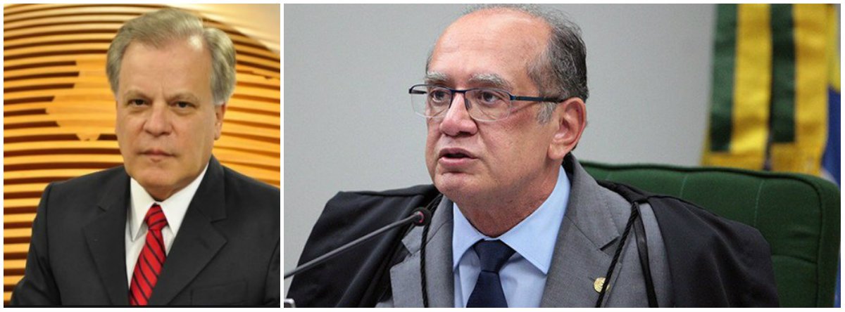 "Por onde anda Gilmar Mendes, amigo de Temer e de Aécio? Não temos ouvido suas opiniões...", escreveu o jornalista Chico Pinheiro no Twitter; Portal Jurídico Jota informou que investigadores da Lava Jato avaliam pedir o impeachment de Gilmar, que também preside o TSE, após ele ser flagrado em uma ligação telefônica com o senador afastado Aécio Neves (PSDB-MG) articulando apoio no Senado para aprovar um projeto com o objetivo de frear as investigações - o projeto de atualização da Lei de Abuso de Autoridade